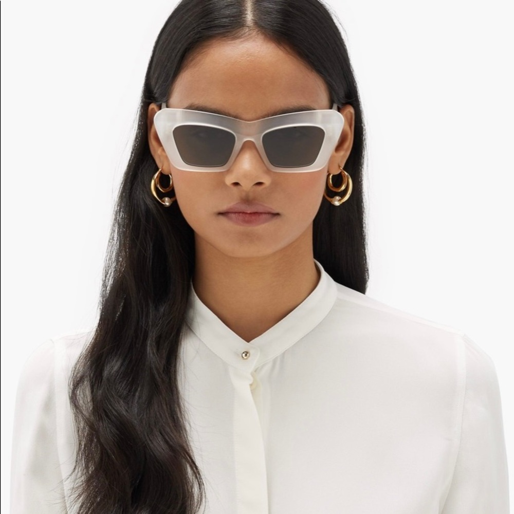 Loweve oversized cat-eye acetate sunglasses